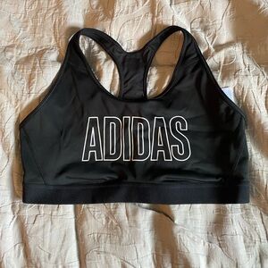 Black Adidas Sports Bra in great condition
